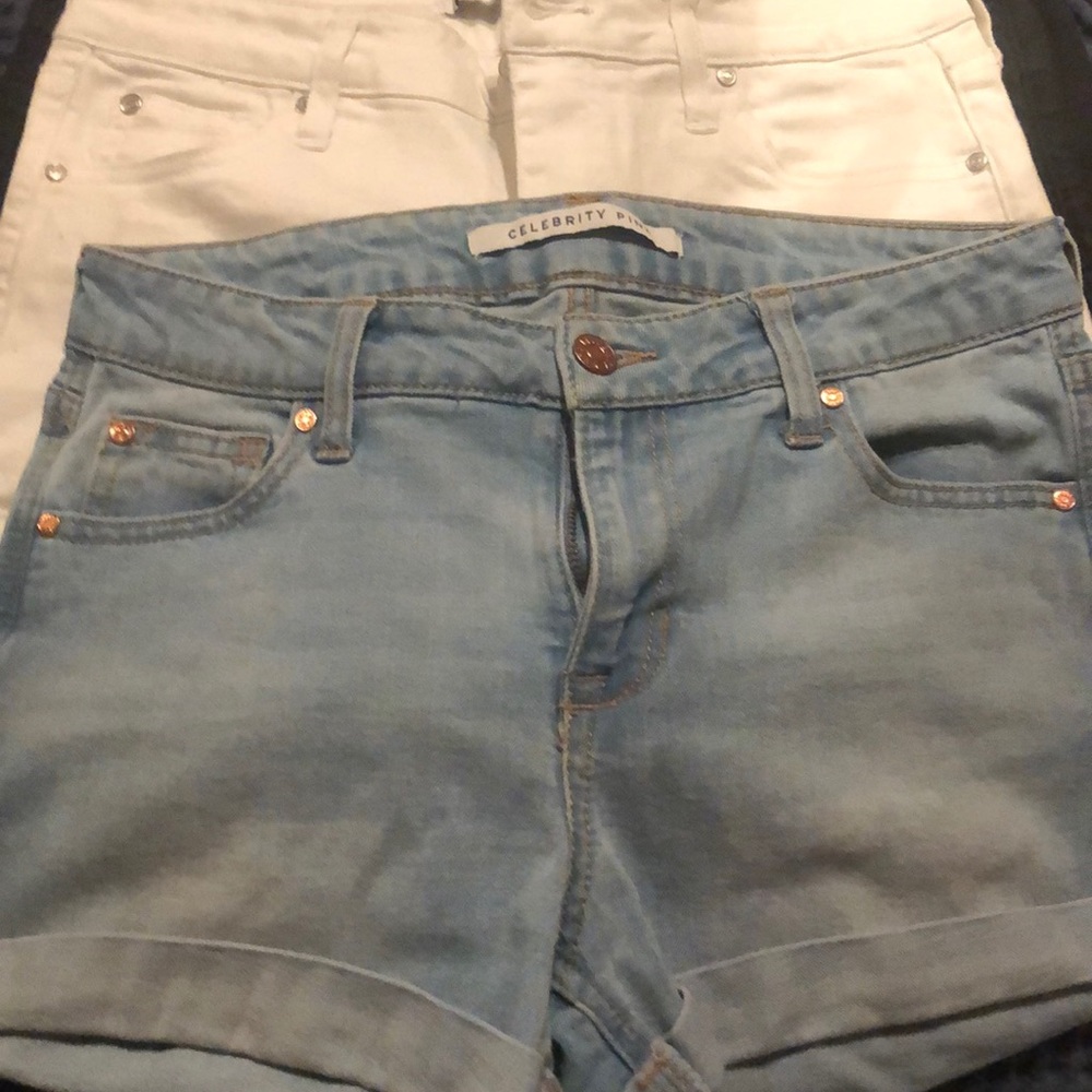 Cute denim shorts in three colors
